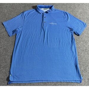 Tasc Performance Polo Men's XL Casual Golf Shirt Modal Stretch The Players‎ Blue